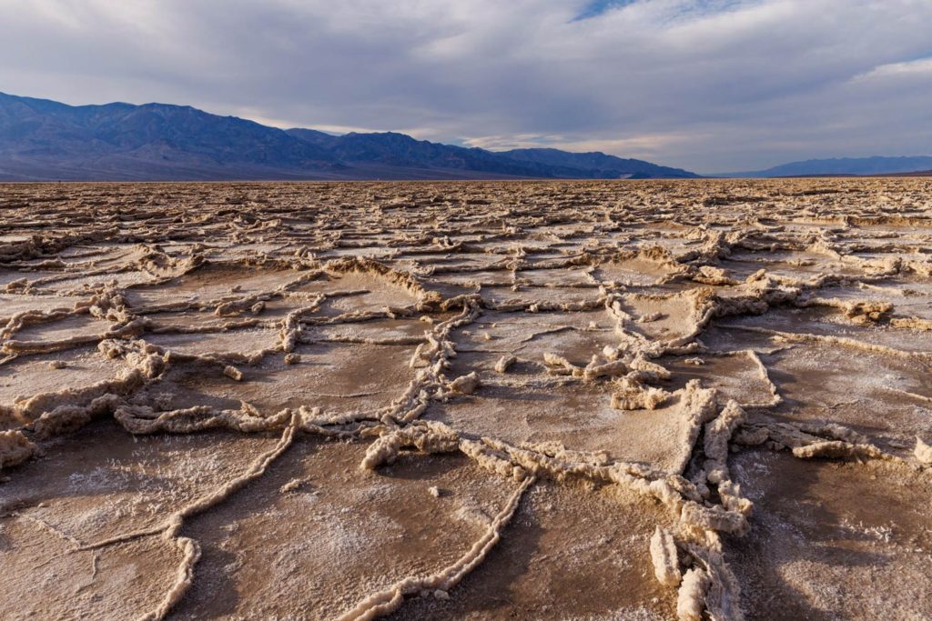 salt flats in Death Vally National Park